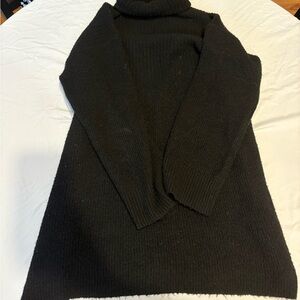 Topshop Black Turtleneck Sweater